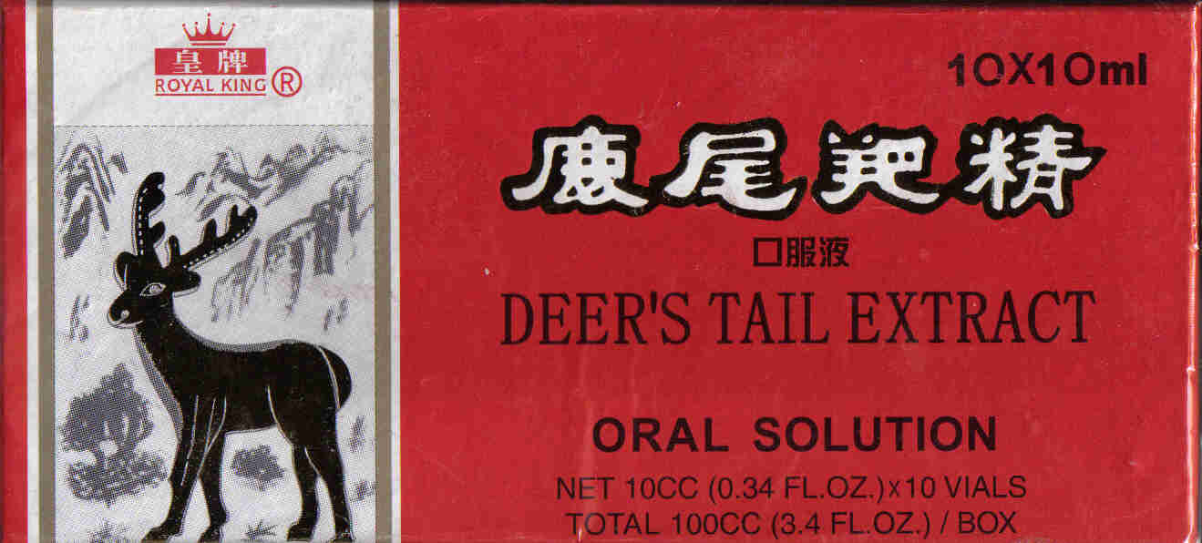 Deer's Tail Extract* (10 ml x 10 Vials)