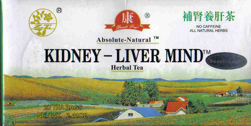 Kidney-Liver Mind Tea (20 Tea Bags)