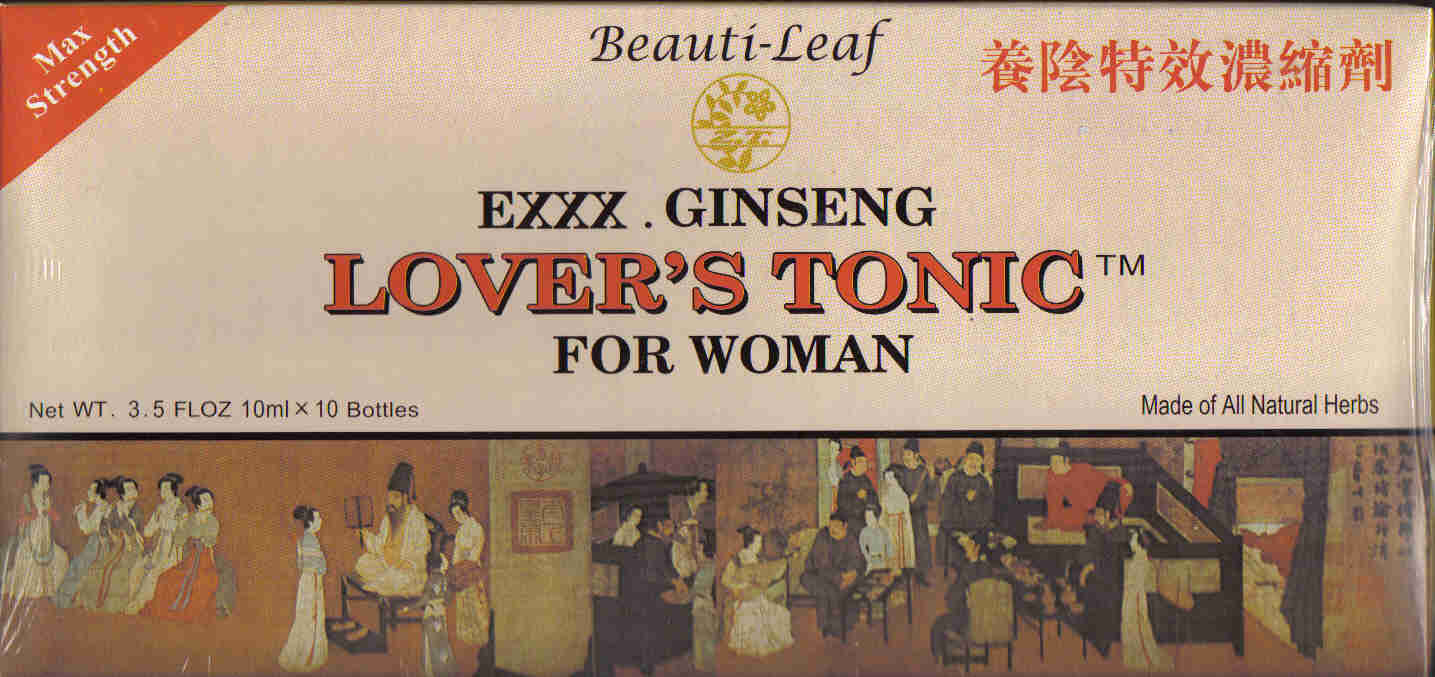Lover's Tonic For Woman (10 Vials)