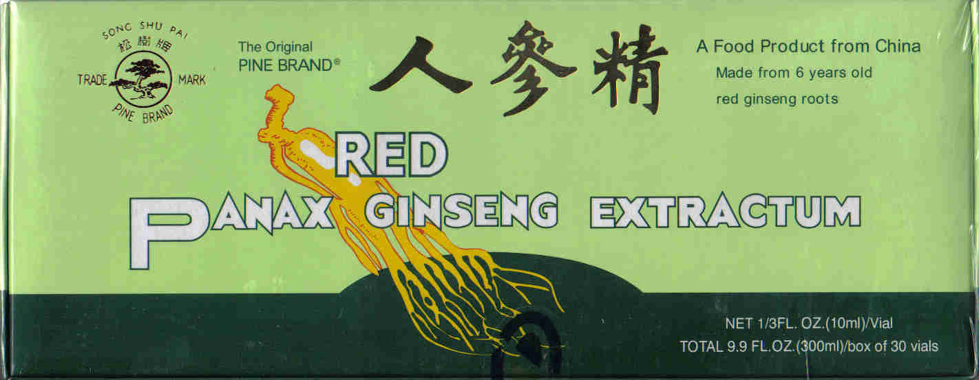 Red Panax Ginseng Extractum (30 Vials)